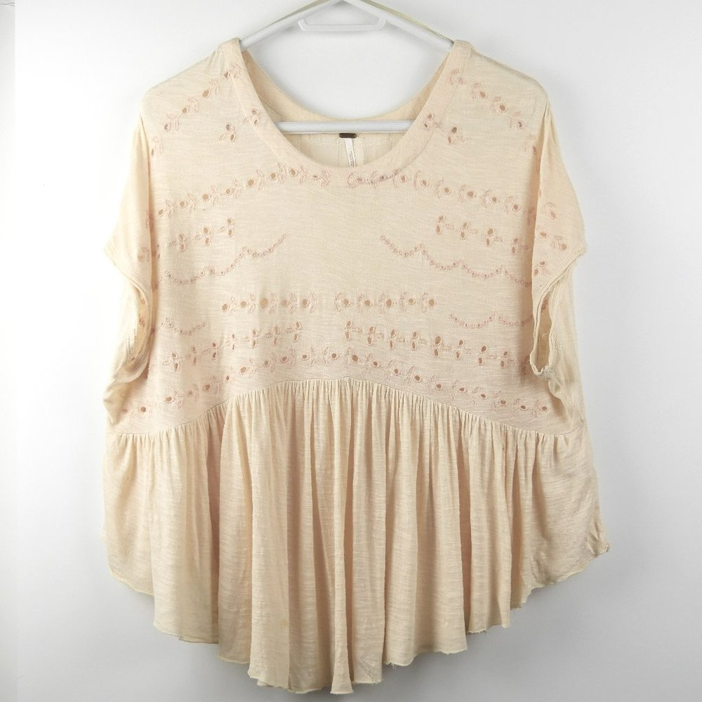 Free People Pink Shirt - Small